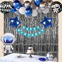 Astronaut Foil Balloons Party Decoration Kit for Kids